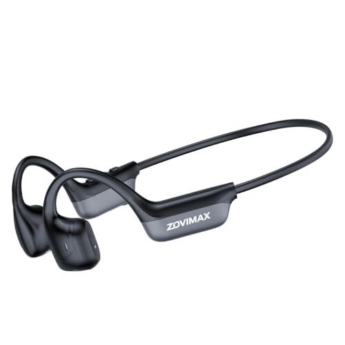 Detalle de ZOVIMAX Cuffie Conduzione Aerea Open-Ear 18mm – Comfort e Sicurezza per Running e Outdoor