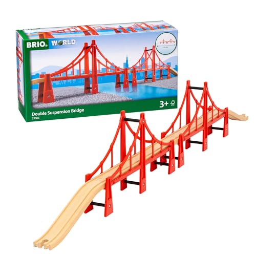 BRIO Puente colgante doble 33683 🧸