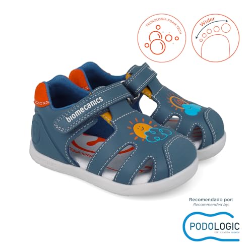 Thumbnail 1 de Biomecanics Sandalias Barefoot 252166-A183, azul, 21