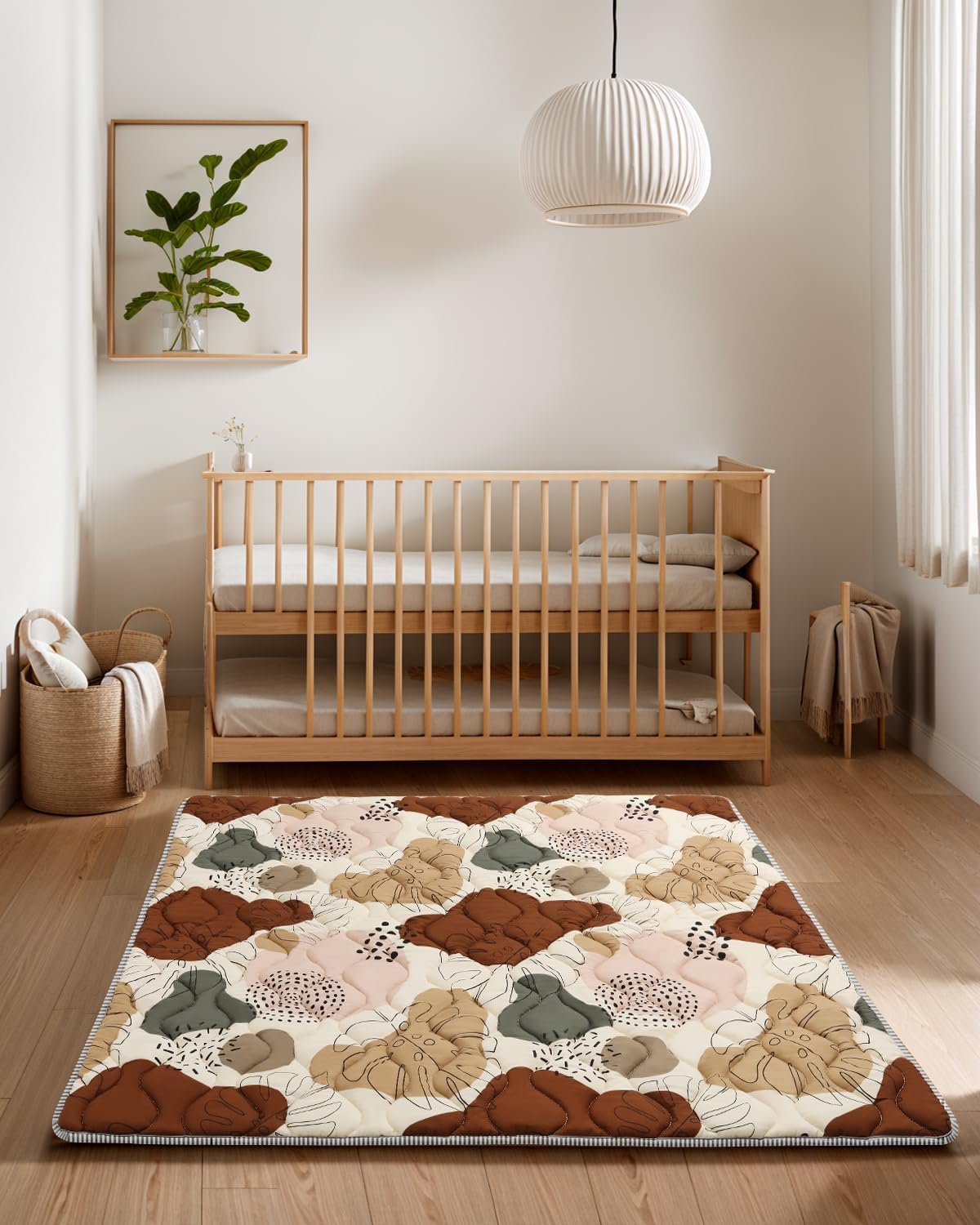 Thumbnail 6 de Lambluefly Tapis d'éveil bébé 127×127 cm antidérapant