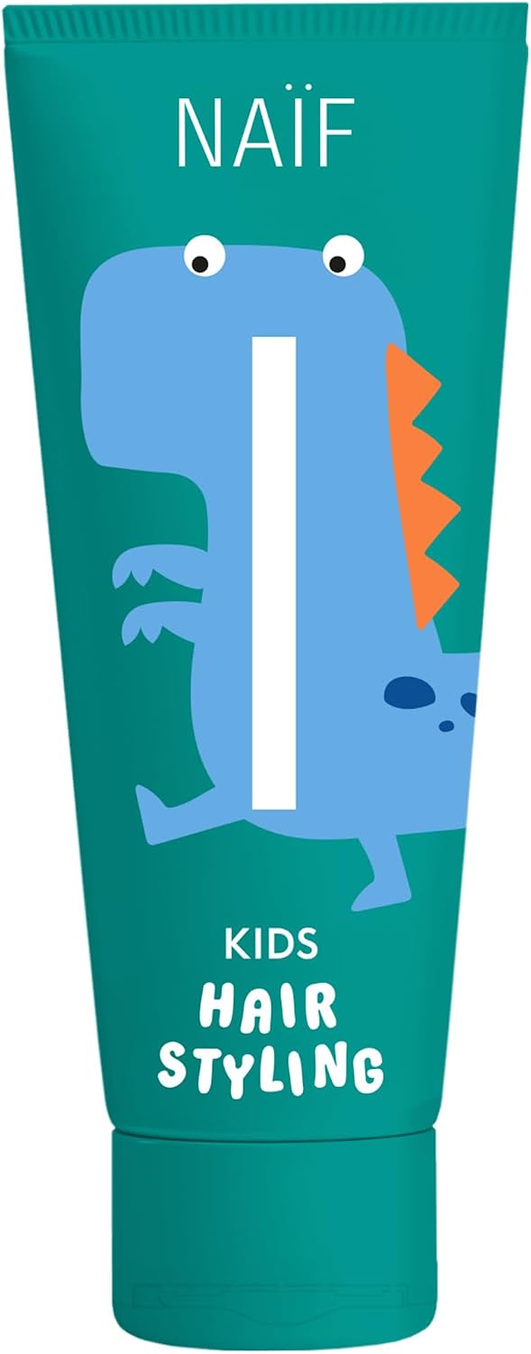 Detalle de Naïf Cera per capelli per bambini 3+ – Gel modellante a tenuta media, 75 ml