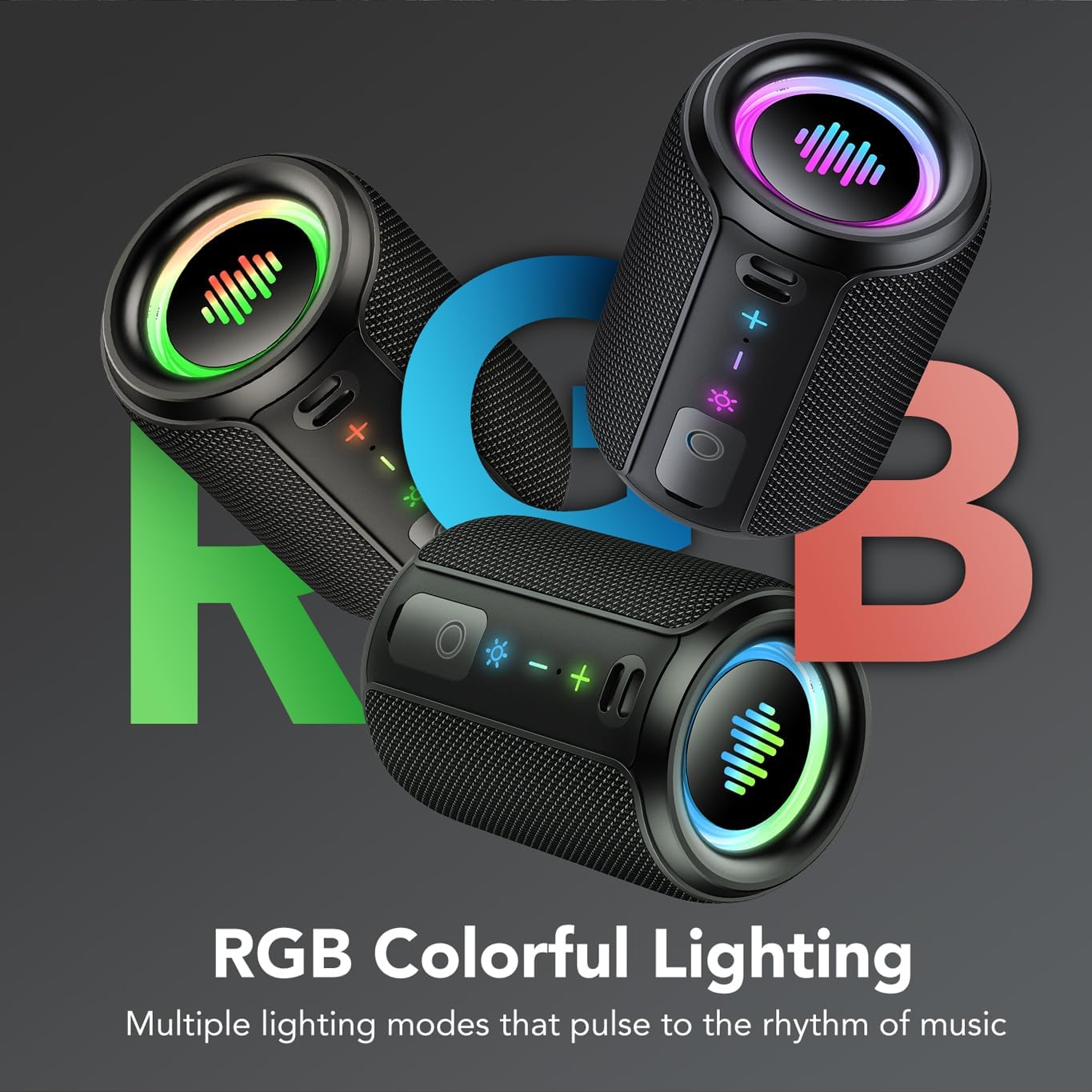 Thumbnail 5 de Cassa Bluetooth 15W IPX7 con luci LED