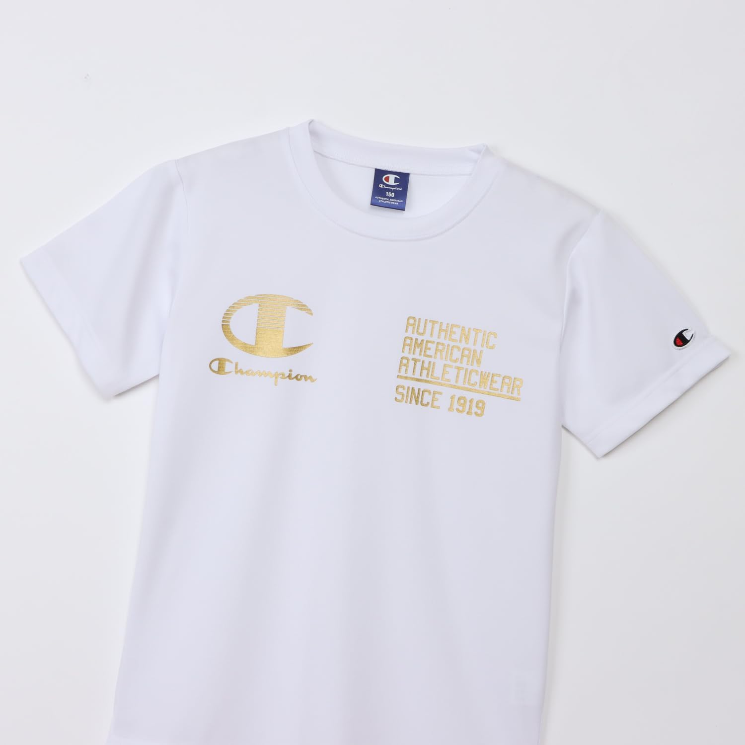 Detalle de Champion CK-DS309 キッズ半袖Tシャツ メッシュ素材・UVカット・吸水速乾