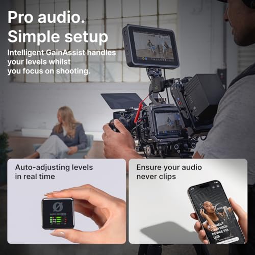 Thumbnail 5 de RØDE Wireless PRO Kompakt-Funkstrecken-Set mit Timecode und 32-Bit Float