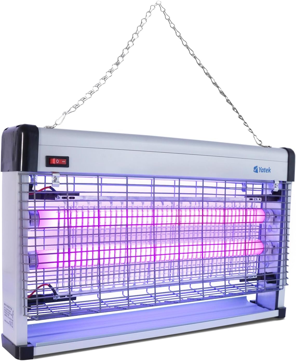 Thumbnail 1 de Yatek destructeur d’insectes électrique intérieur 20 W (2x10 W), couvre 100 m²