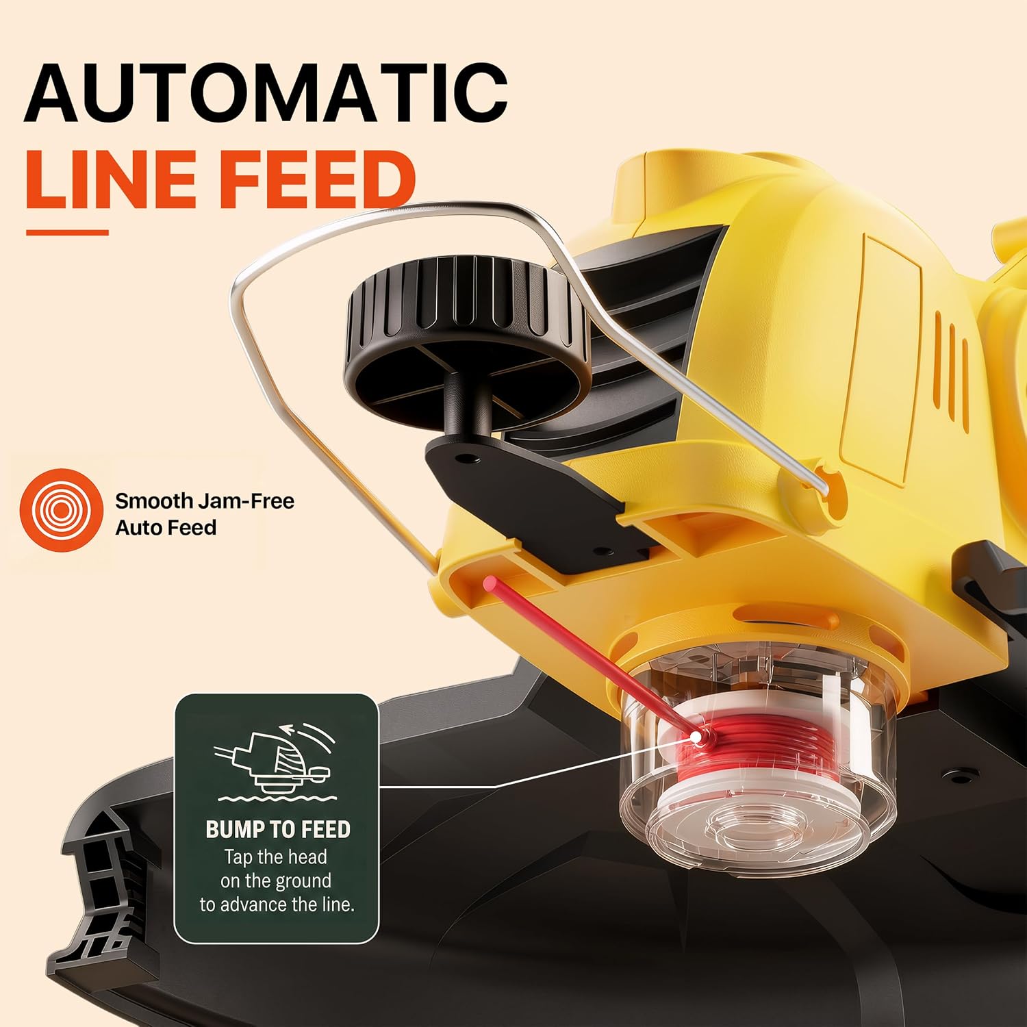 Thumbnail 2 de Cordless String Trimmer, 12-Inch Cutting Swath