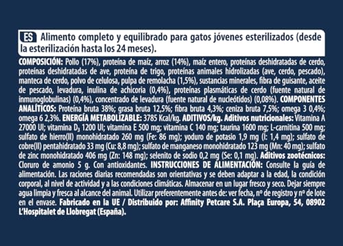 Thumbnail 6 de Advance Cat Junior Sterilized Pienso 10 kg