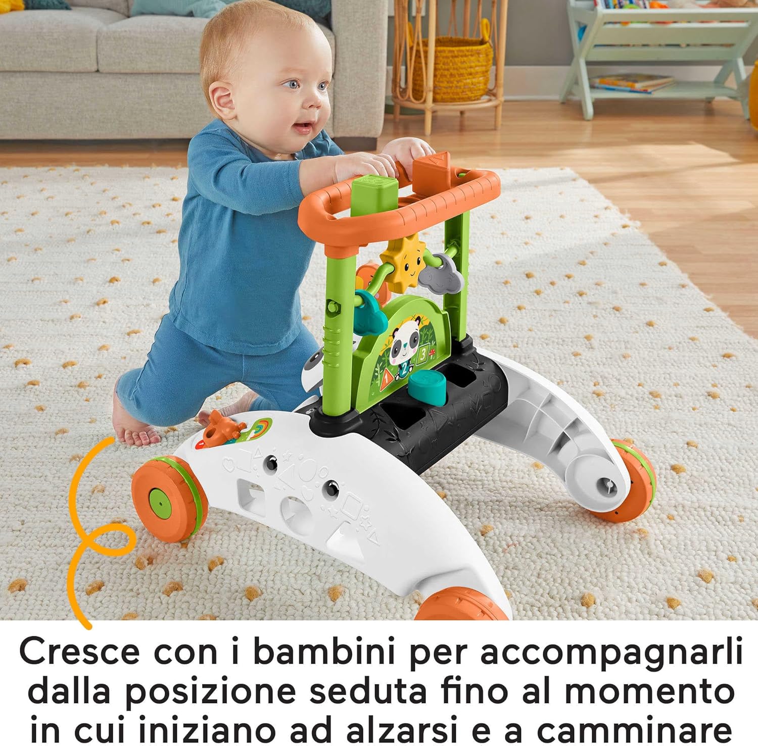 Detalle 2 de Fisher-Price Primi Passi al Volante 6 mesi