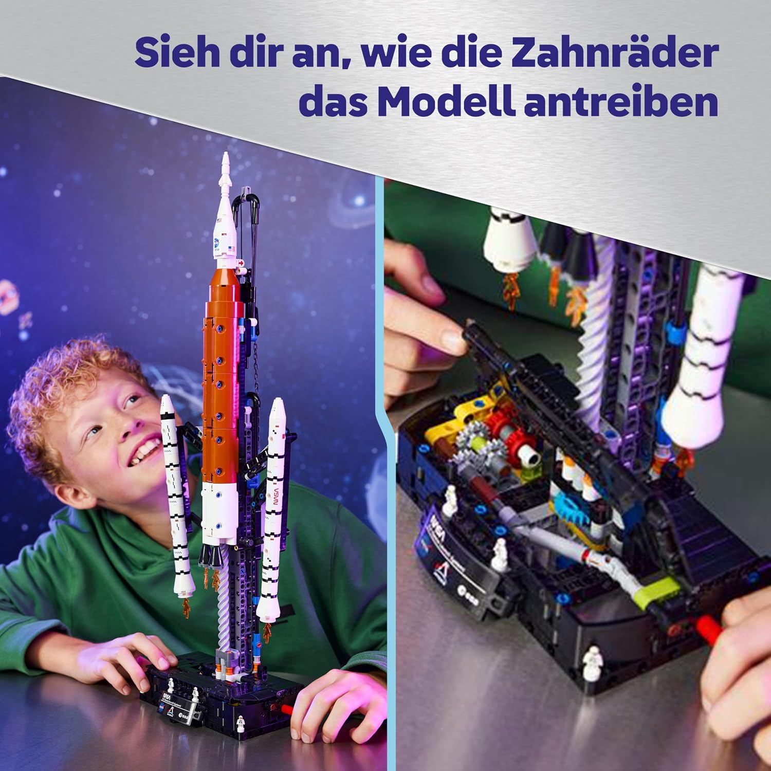 Detalle 2 de LEGO 42221 Artemis SLS Rakete 🚀