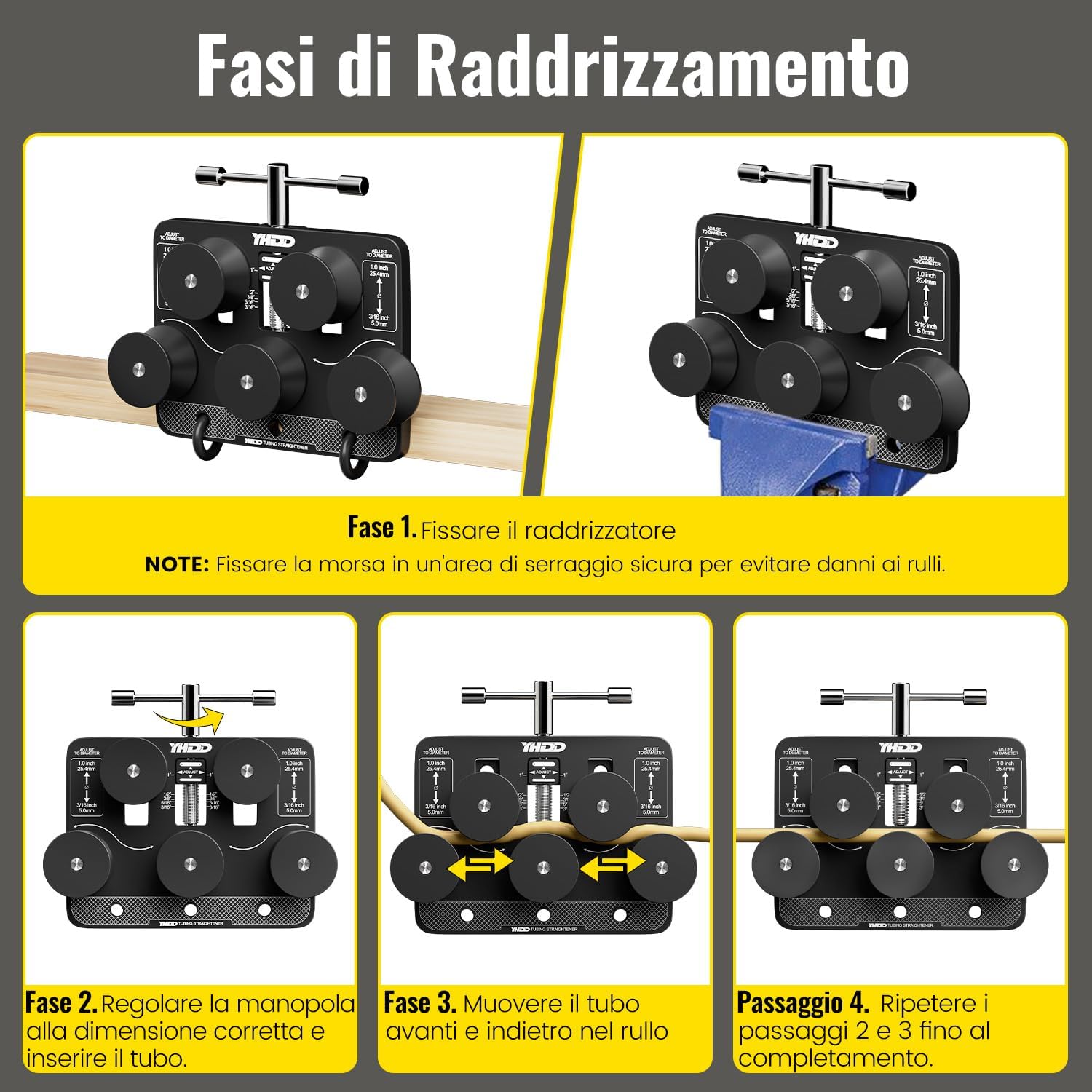 Thumbnail 5 de YHDD Raddrizzatore per Tubi