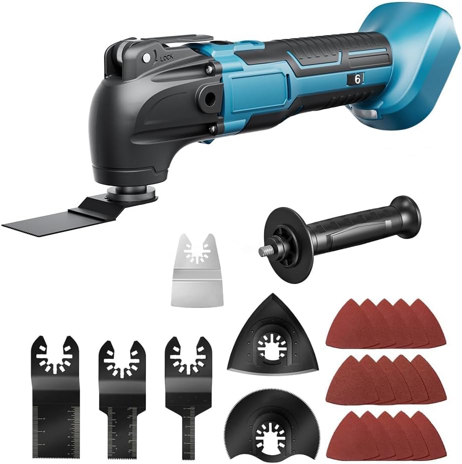 Detalle de Makita Cordless Oscillating Multi-Tool 18V ⚙