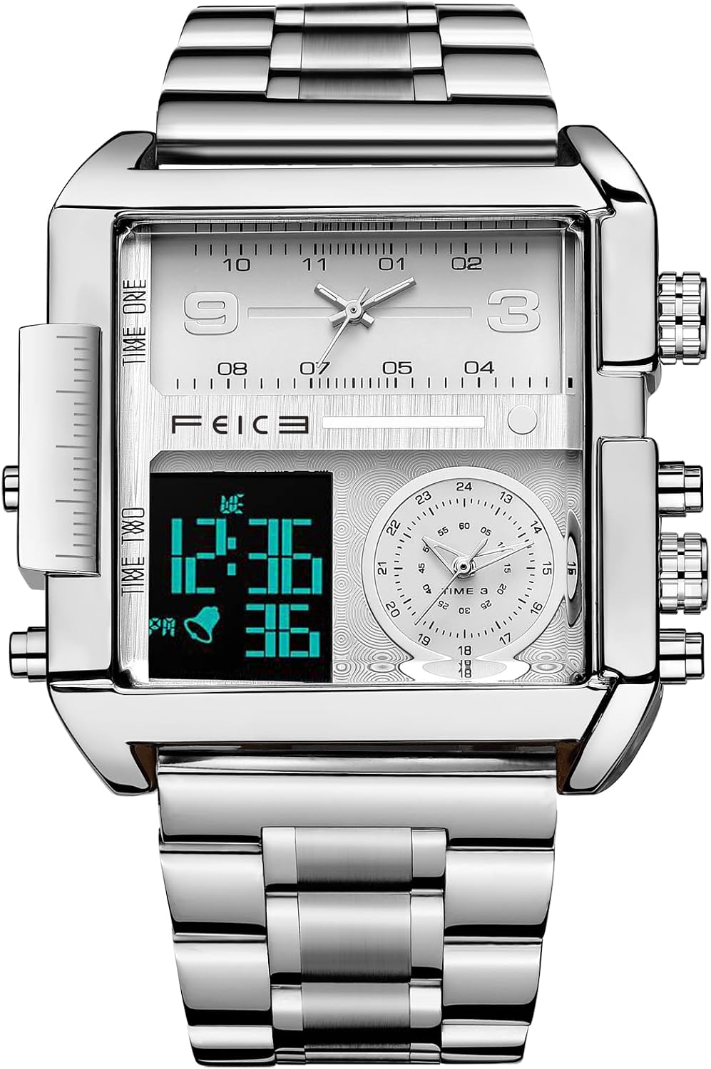 Thumbnail 6 de FEICE FK030 Orologio al Quarzo Quadrato