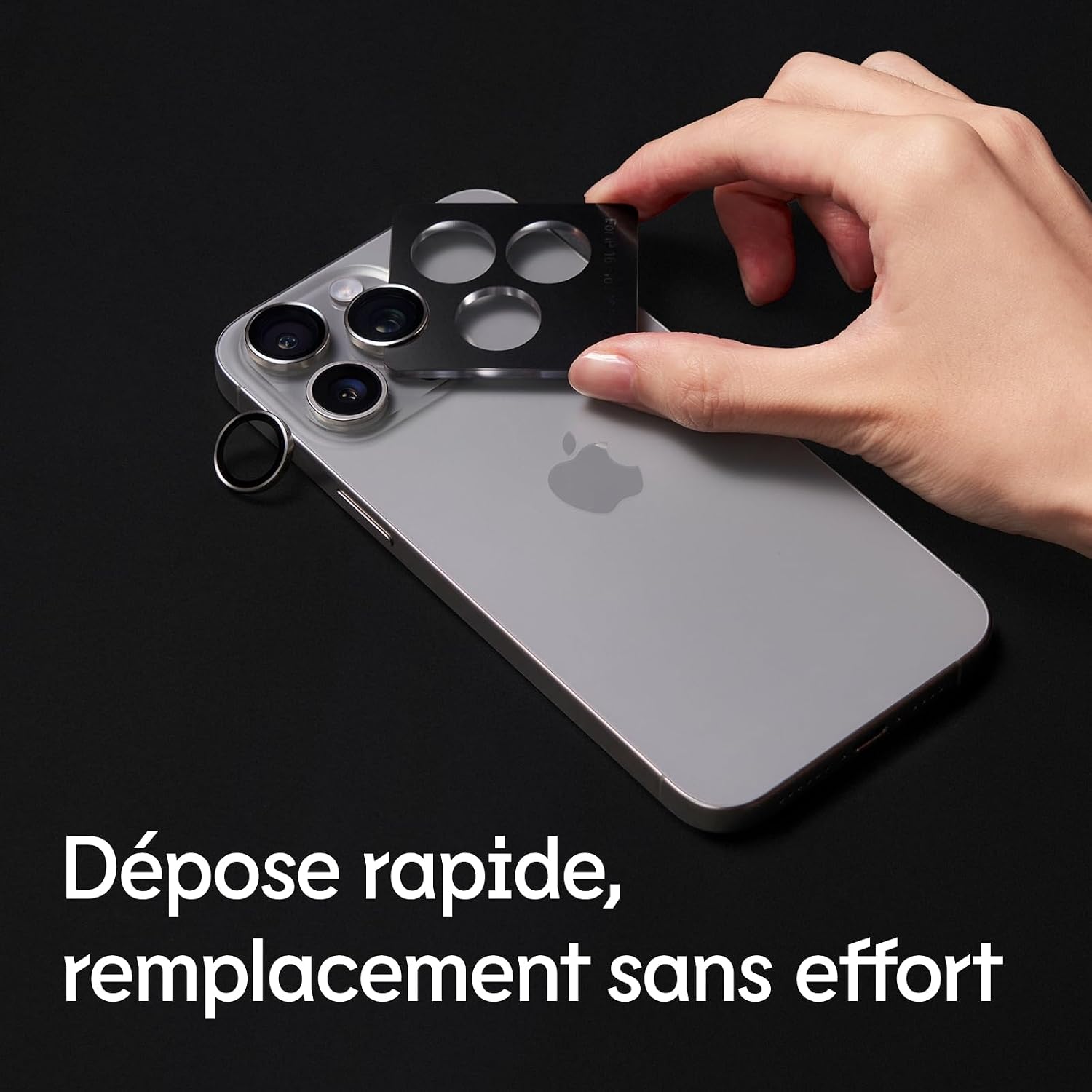 Thumbnail 4 de RhinoShield Protection d'objectif verre 9H pour iPhone 11 Pro