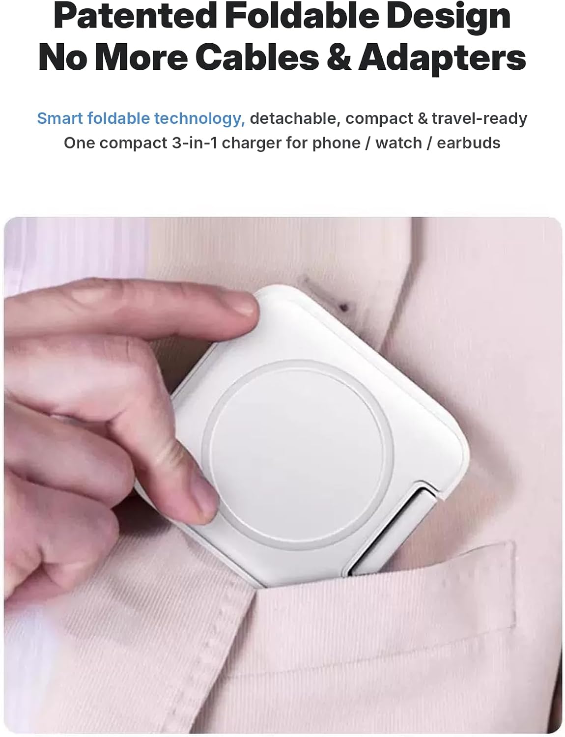 Thumbnail 6 de 3-in-1 Wireless Charging Station, 15W