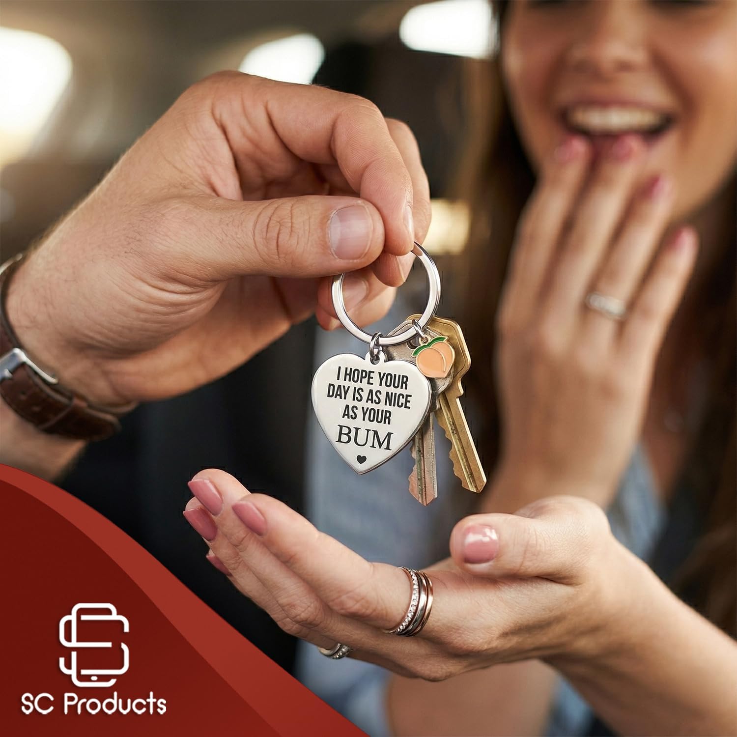 Thumbnail 3 de SC Products Funny Keyrings: Birthday Gifts for Women