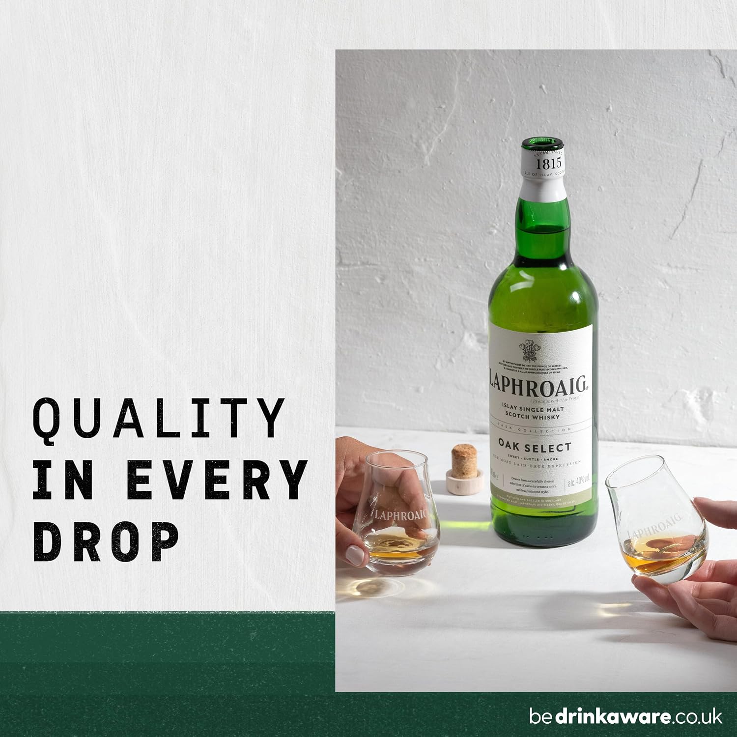 Thumbnail 4 de Laphroaig Oak Select: Islay Peated Single Malt Whisky