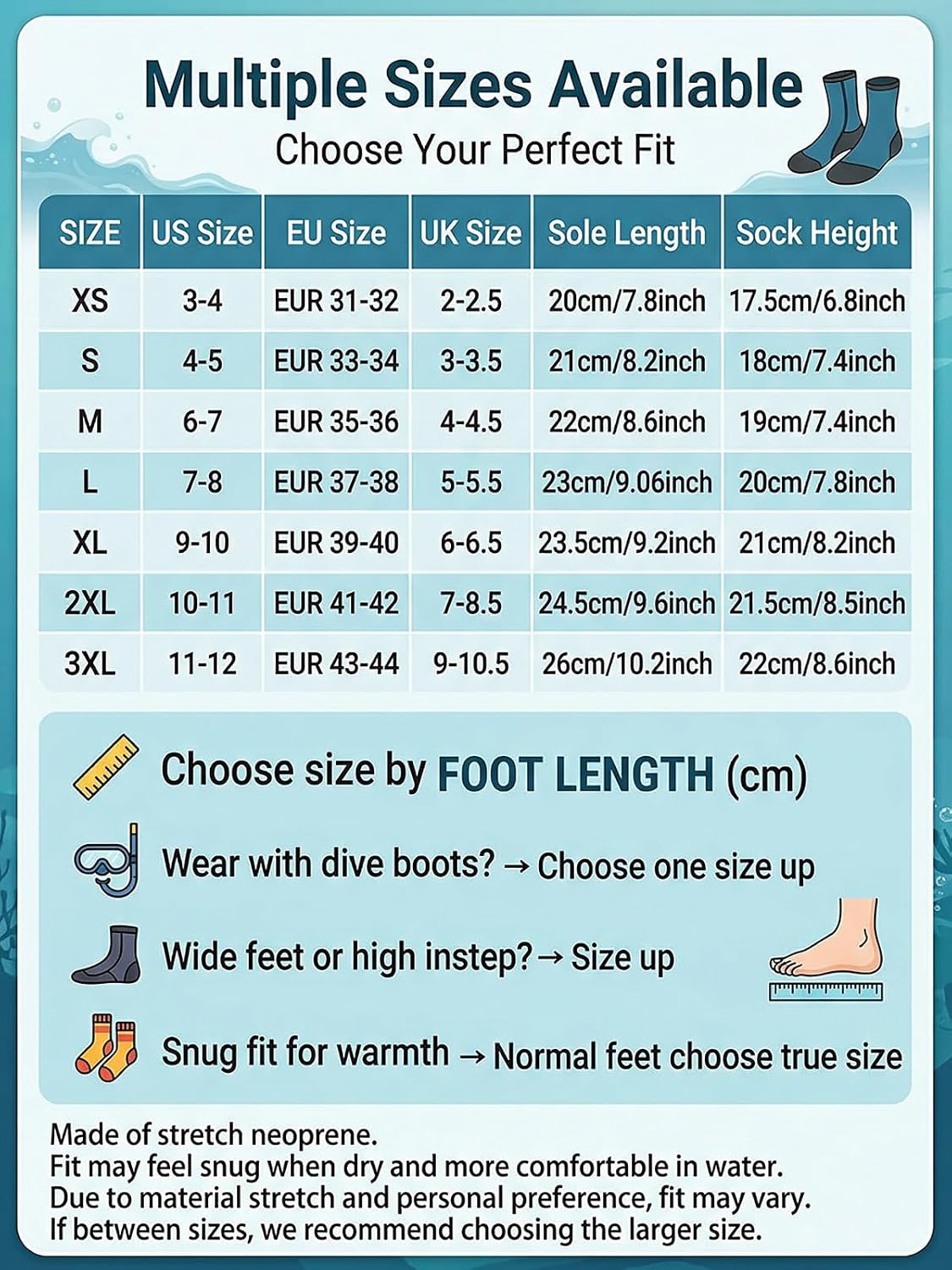 Thumbnail 6 de Summshall Neopren-Socken 3 mm