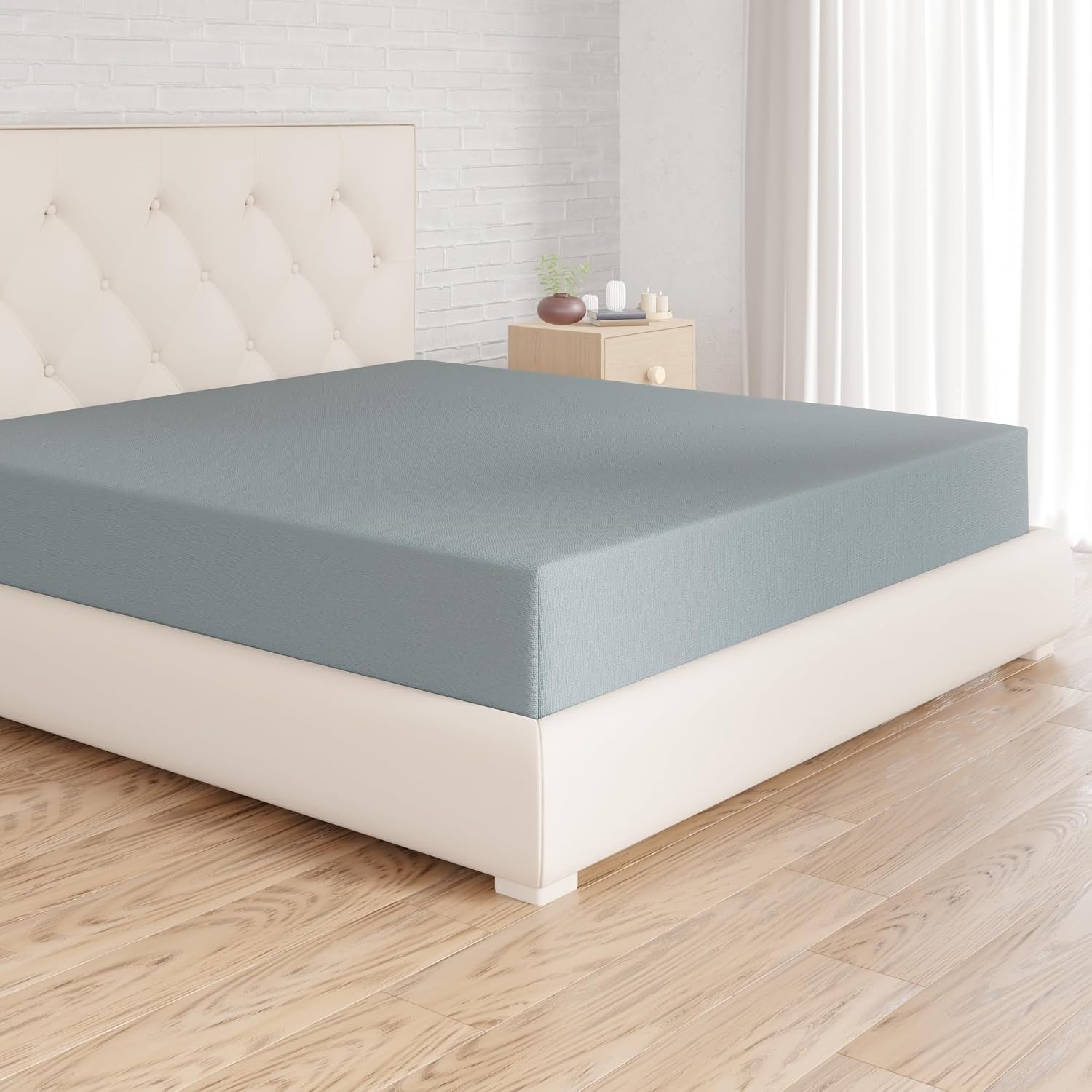 Amazon Basics Drap Housse 180×200×30 cm