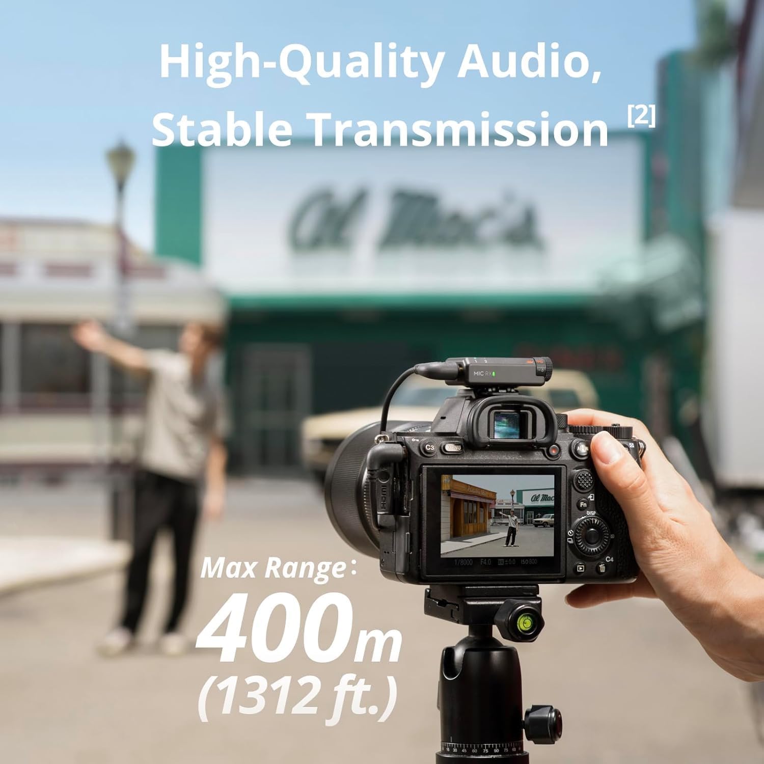 Detalle de DJI Mic Mini (2 TX + 1 RX + Charging Case) – Ultralight, Detail-Rich Audio for Extended Recording