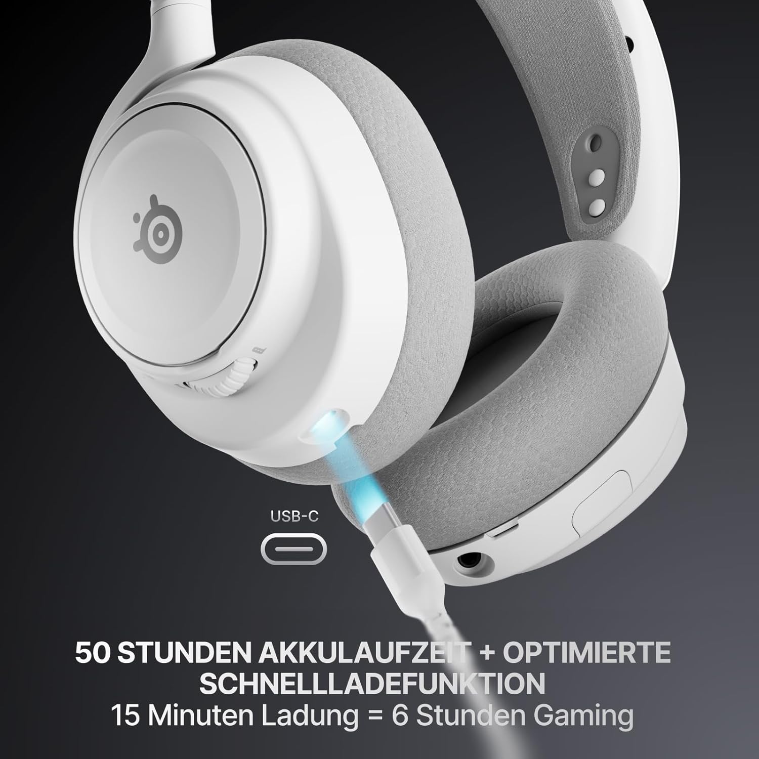 Thumbnail 4 de SteelSeries Arctis Nova 7 Wireless Gen 2 Multi-Plattform-Gaming-Headset (Echtzeit-App-Steuerung, bis zu 50+ Std. Akku, 2,4 GHz & Bluetooth parallel)