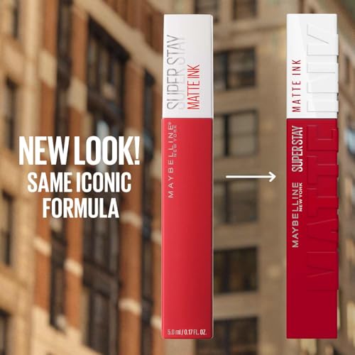 Detalle de Maybelline New York SuperStay Matte Ink 65 Seductress: labial de larga duración a prueba de todo
