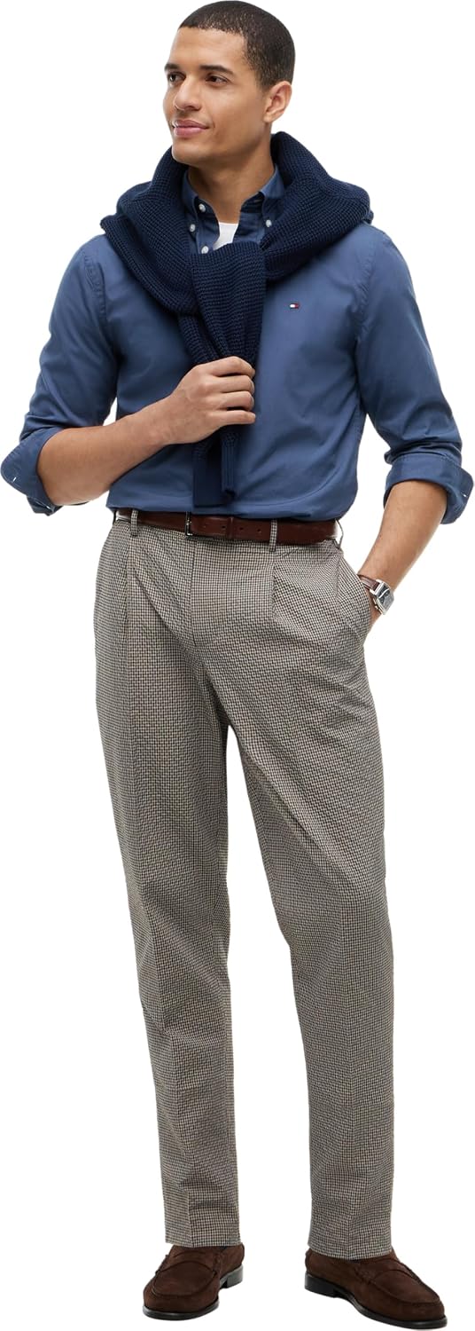 Thumbnail 4 de Tommy Hilfiger Herren Hemd Flex Poplin Solid Regular Fit
