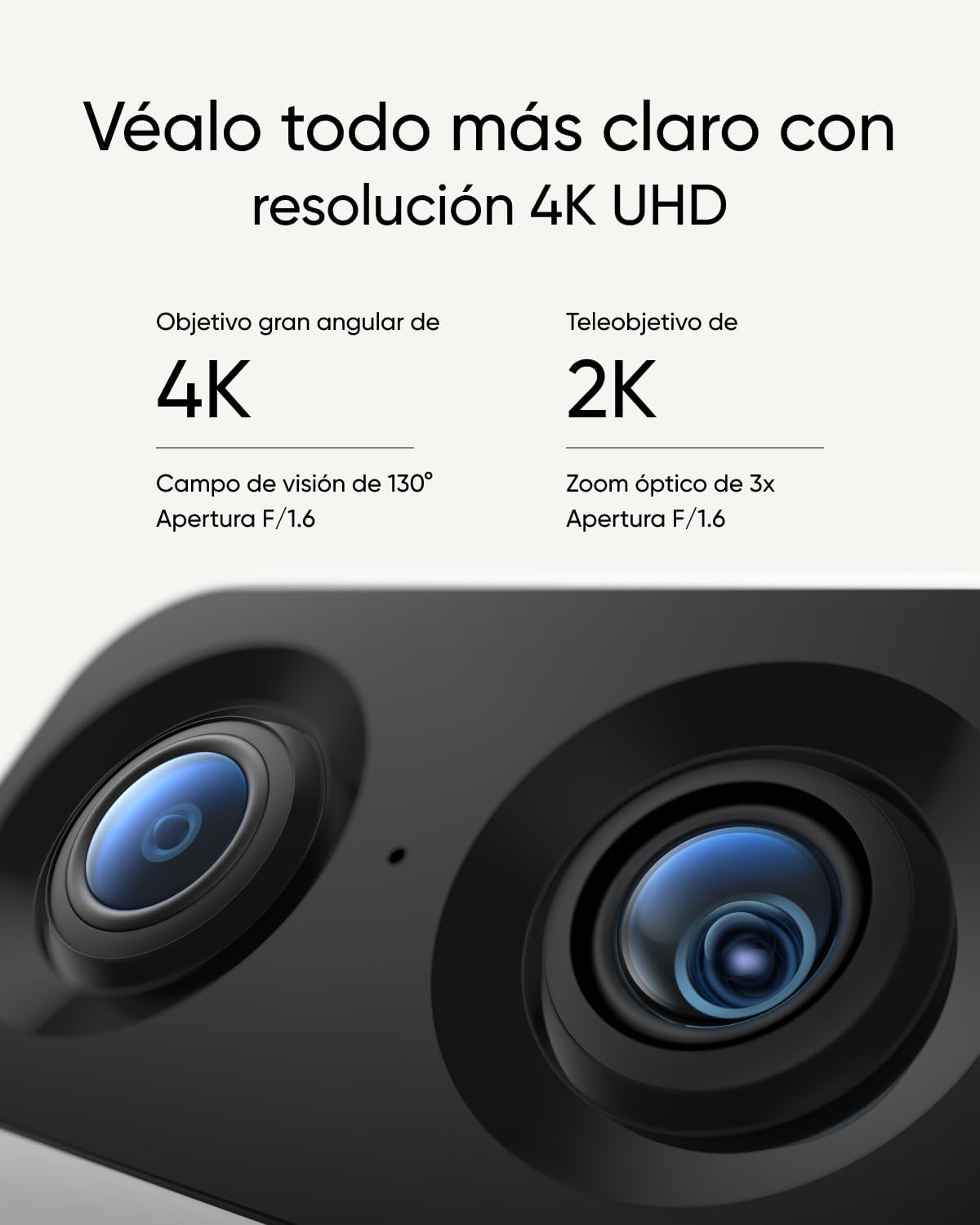 Detalle 2 de eufy Security Indoor CAM S350 4K PTZ 360°