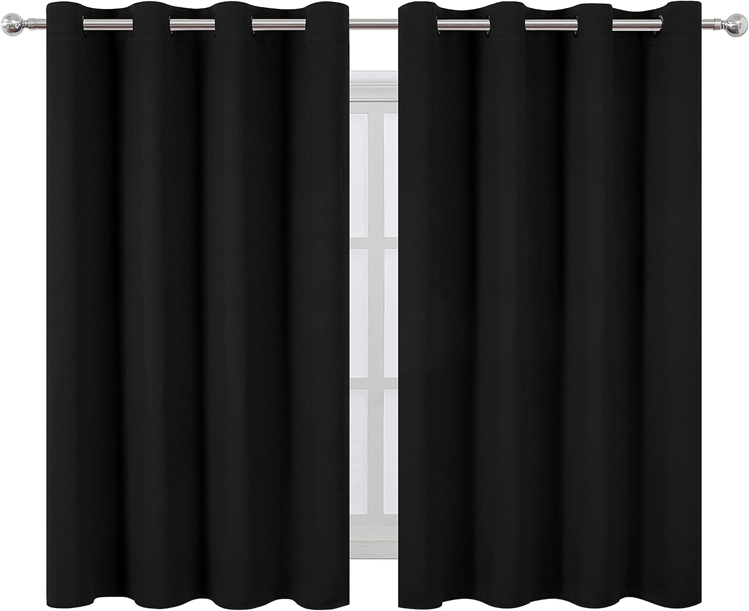 Thumbnail 1 de LEMOMO Blackout Curtains, 52 x 54 Inch