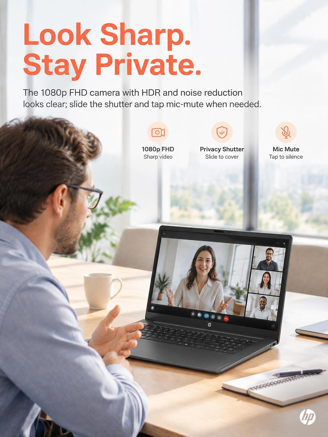 Detalle de HP 17.3-Inch Laptop