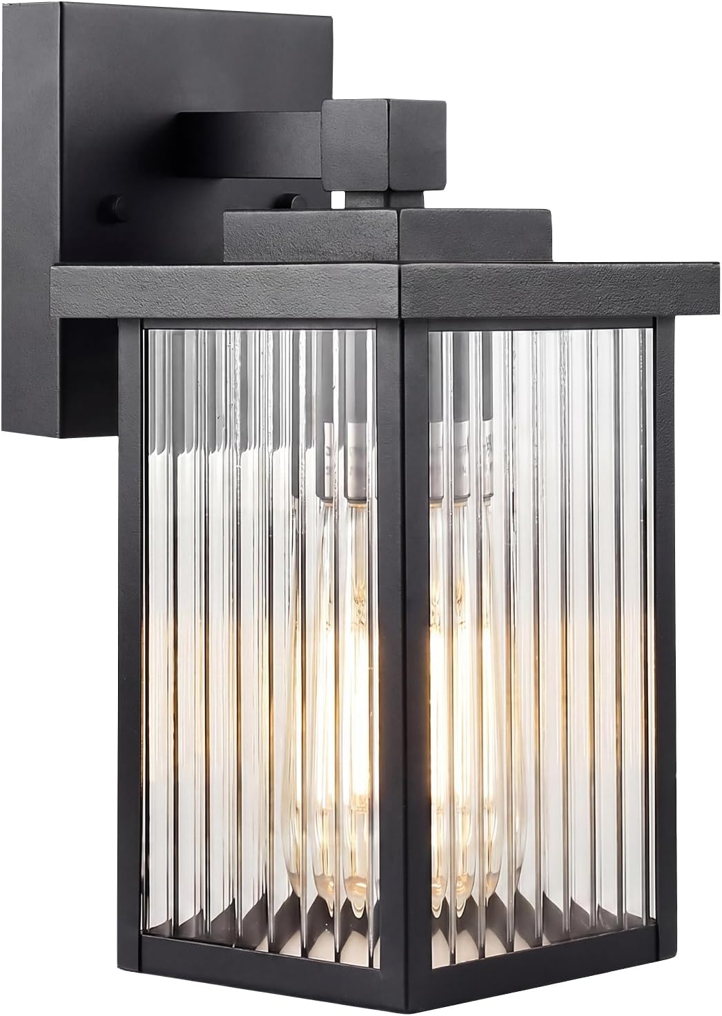 Detalle de Hameso Outdoor Wall Light with Tempered Glass
