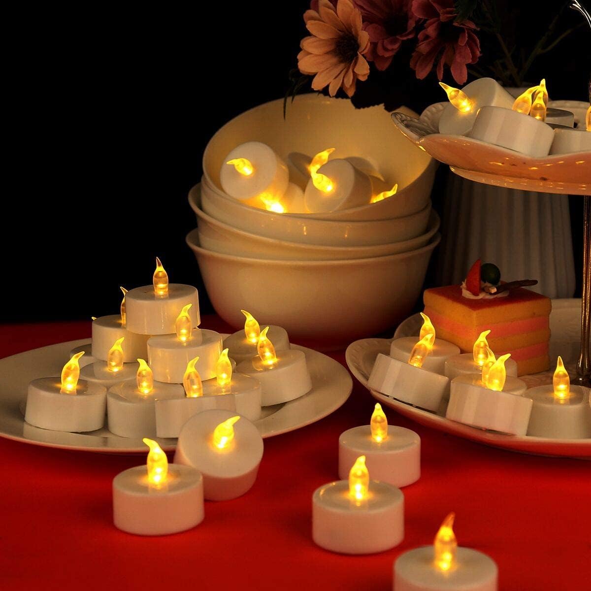 Thumbnail 2 de HANZIM Tea Lights 50 Pack LED