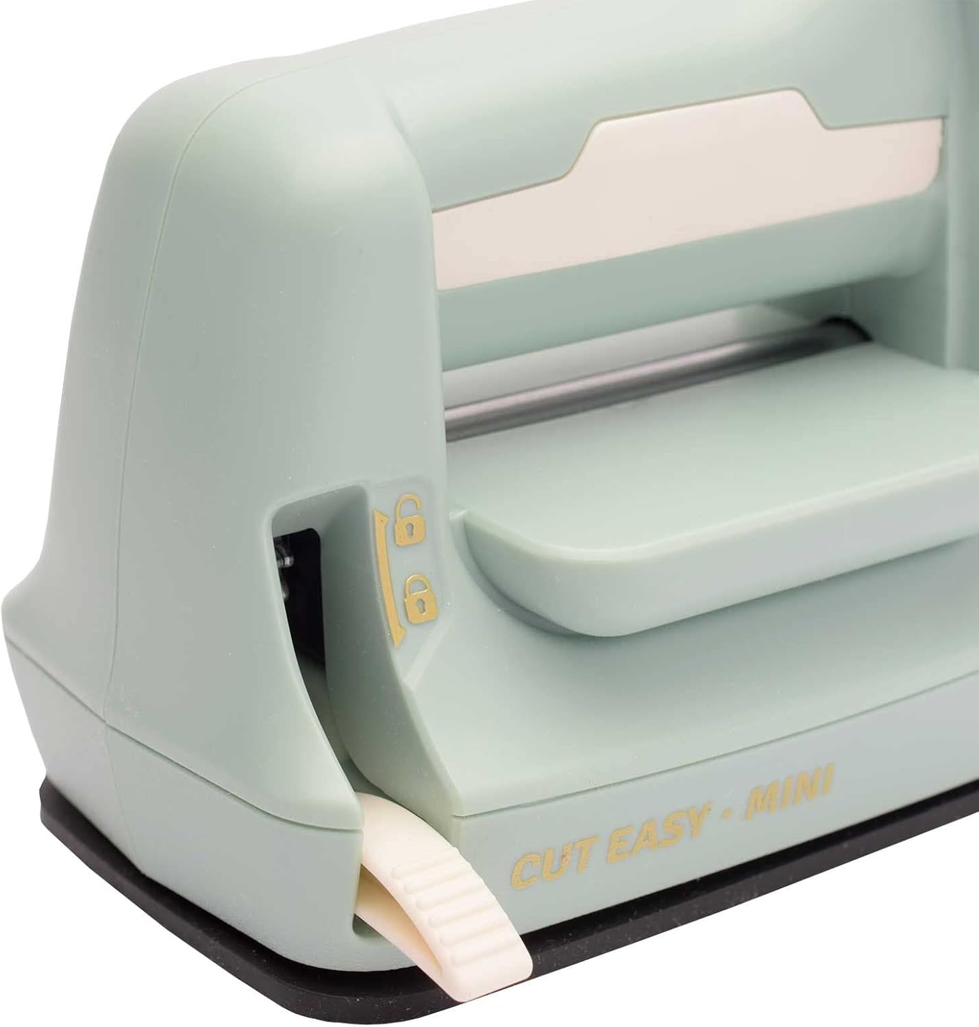 Detalle de Vaessen Creative Machine de Découpe et de Gaufrage Cut Easy Mini 7,5 cm – Vert Menthe