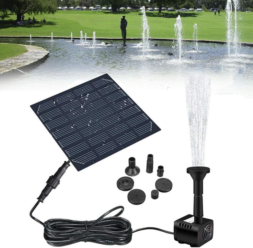 Thumbnail 6 de Solar Fountain Solar Panel Water Pump Kit for Bird Baths, Small Ponds & Fish Tanks