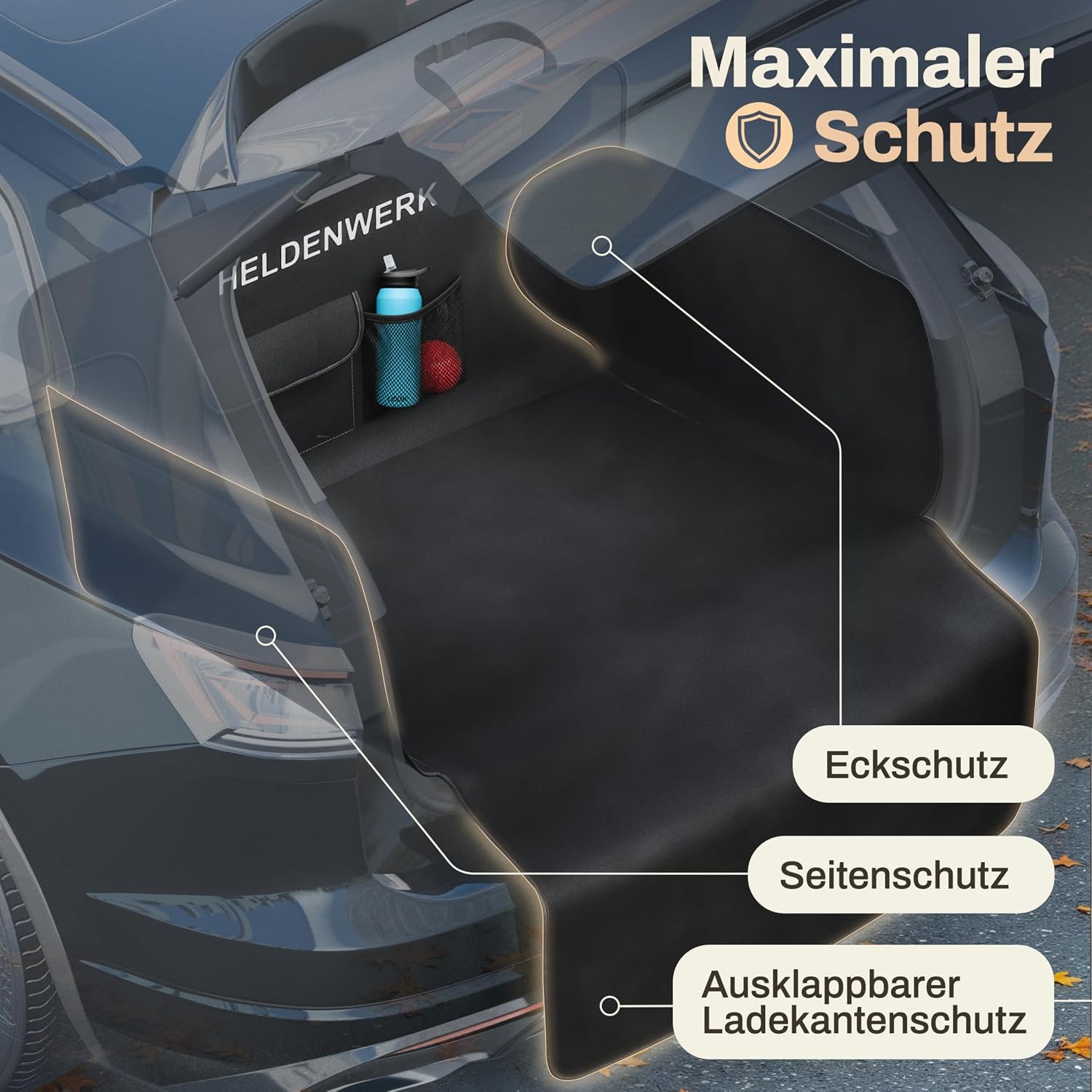 Thumbnail 5 de HELDENWERK Kofferraumschutz Hund