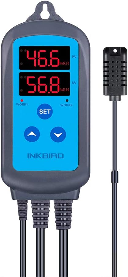 Detalle de Inkbird IHC-200 humidity controller for humidifier/dehumidifier 🌡