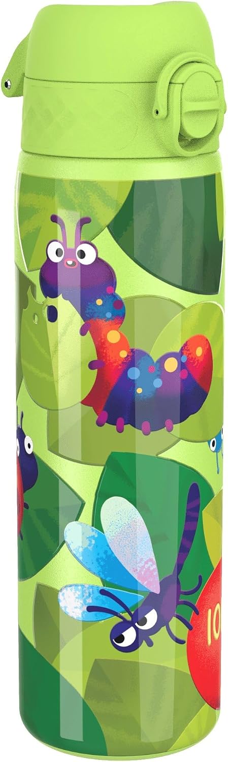 Detalle de Ion8 Lightweight Steel Water Bottle, 600 ml/20 oz – Non-Insulated, Leak Proof & Dishwasher Safe