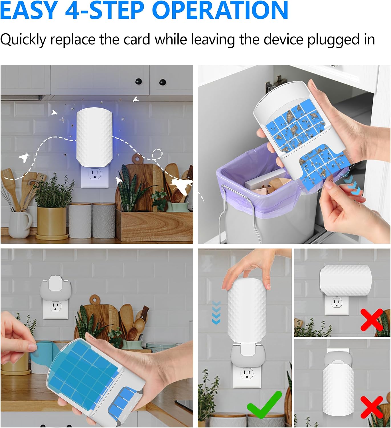 Detalle 2 de WOWCATCH Plug-In Indoor Insect Trap