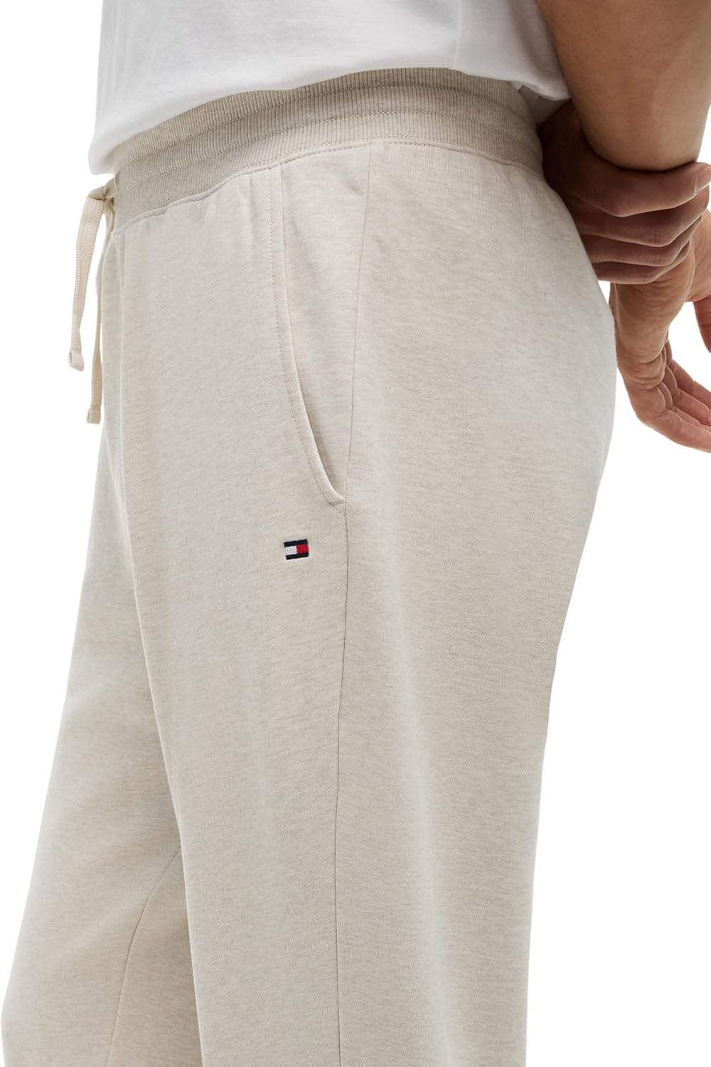 Detalle de Tommy Hilfiger Essential Terry Sweatpants da uomo MW0MW37236