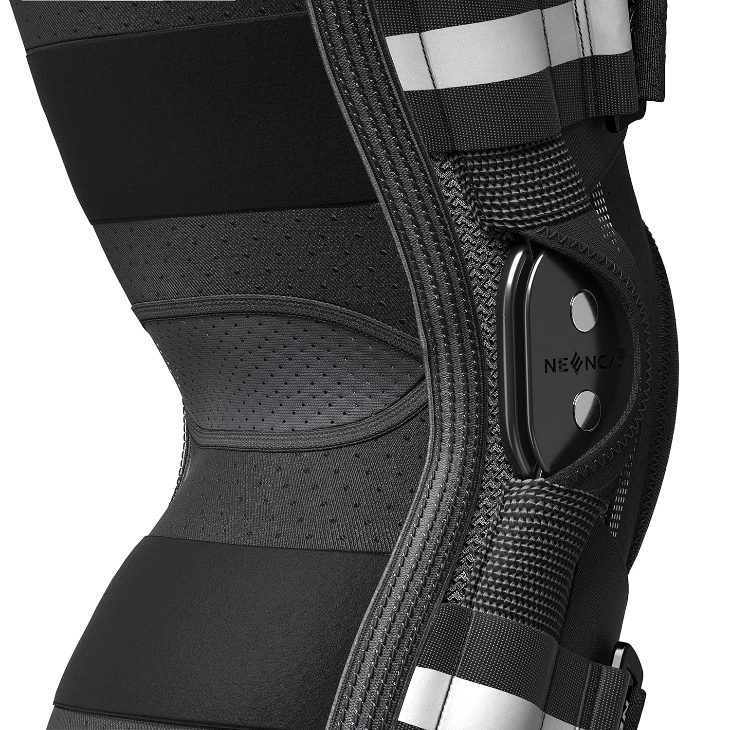 Detalle de NEENCA Professional Knee Brace with X-Strap Fixing System