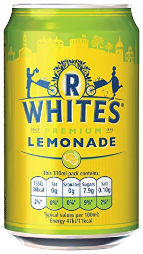 Detalle de R Whites Lemonade 330ml (Pack of 24)