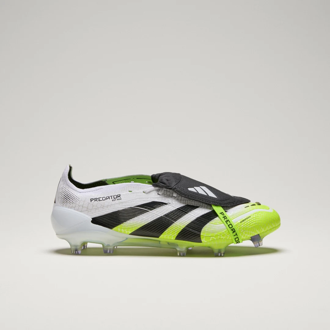 Detalle de Bota de fútbol Predator Elite Fold-Over Tongue para césped natural seco de Adidas