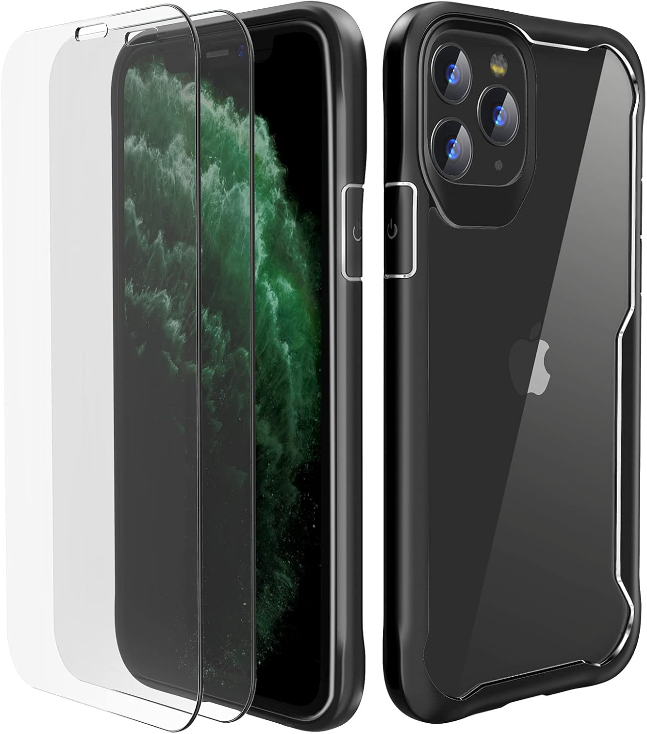 Thumbnail 6 de ORETECH Hülle für iPhone 12 Pro Max 6,7" – transparent mit Displayschutzfolien und Kameraschutz