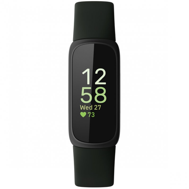 Detalle de Fitbit Inspire 3 Pulsera de actividad negra con 10 días de batería