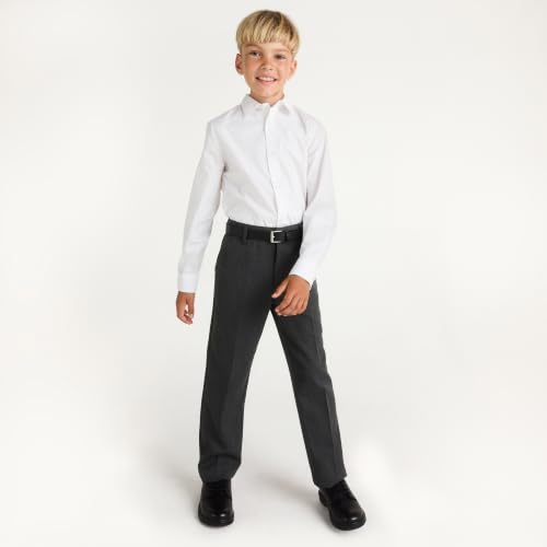 Thumbnail 1 de Amazon Essentials Boys' School Uniform Trousers (Pack of 2) – Grey, 11-12 Years