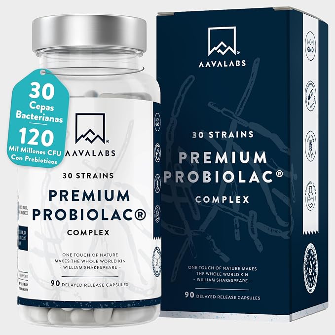 Detalle de Probioticos Intestinales Premium con Zinc y 30 Cepas
