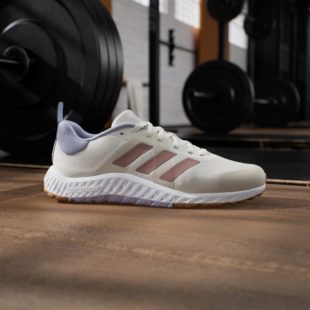 Detalle 2 de adidas Everyset: zapatillas de training blancas para entrenar con comodidad