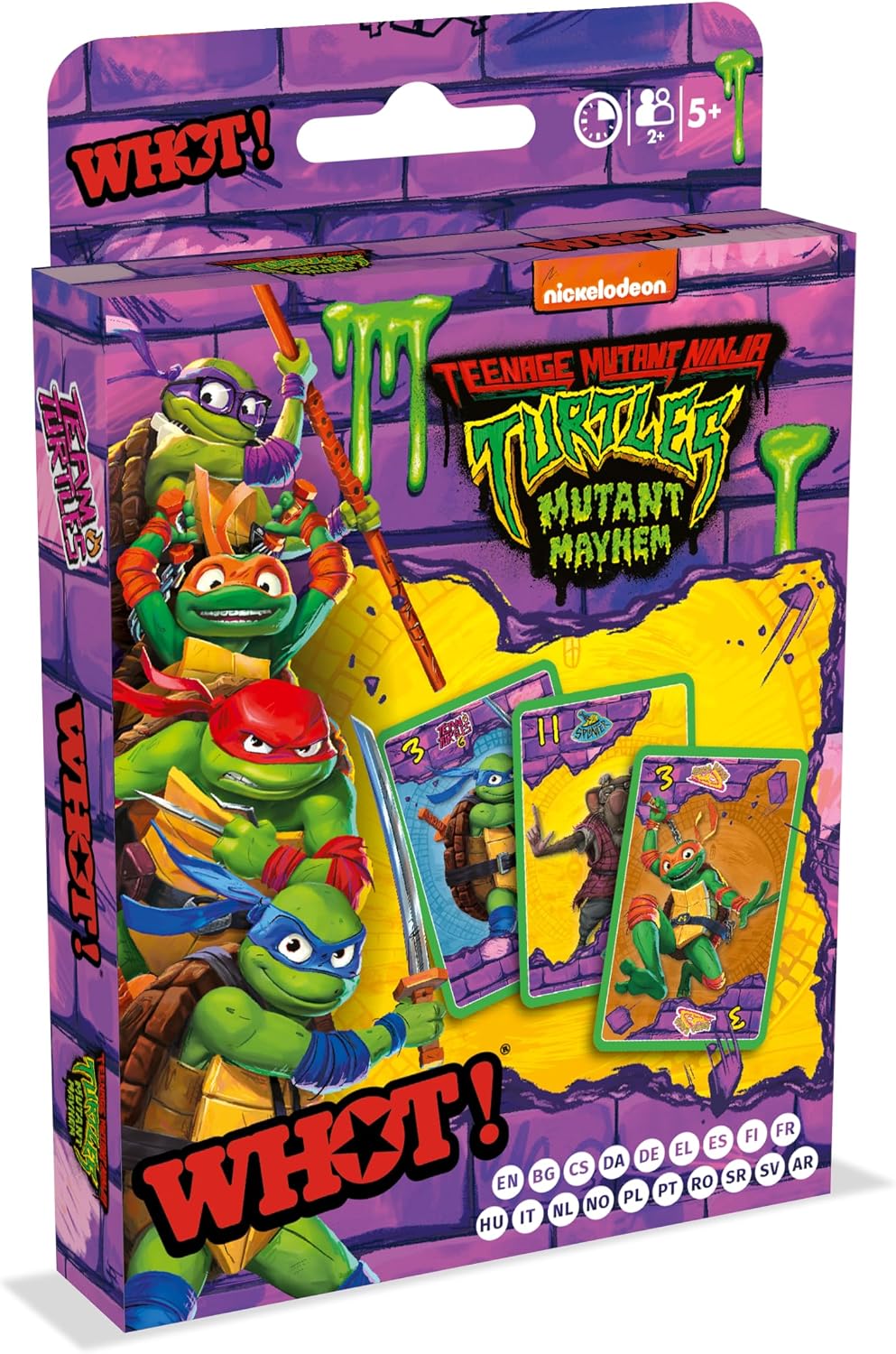 Detalle de Jeu de cartes Ninja Turtles WHOT!