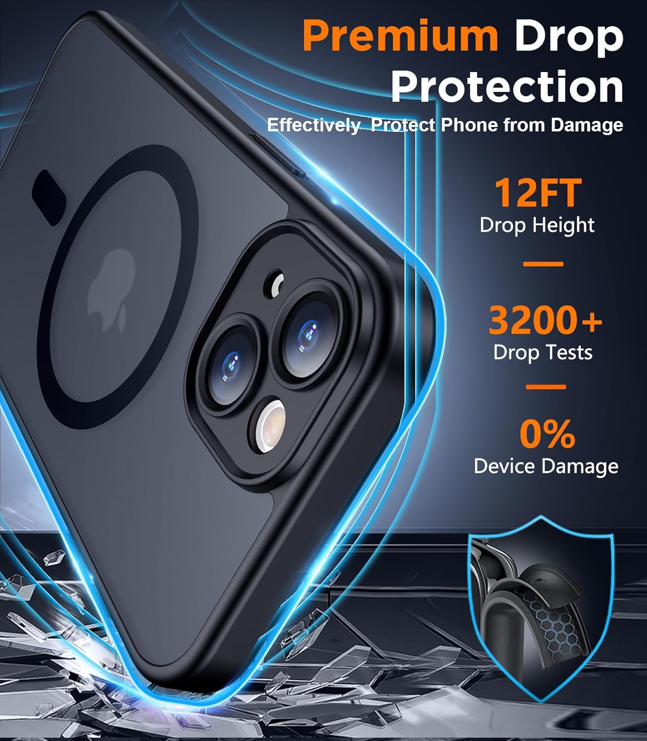 Detalle de SPIDERCASE iPhone 15 Magnetic Case 6.1"