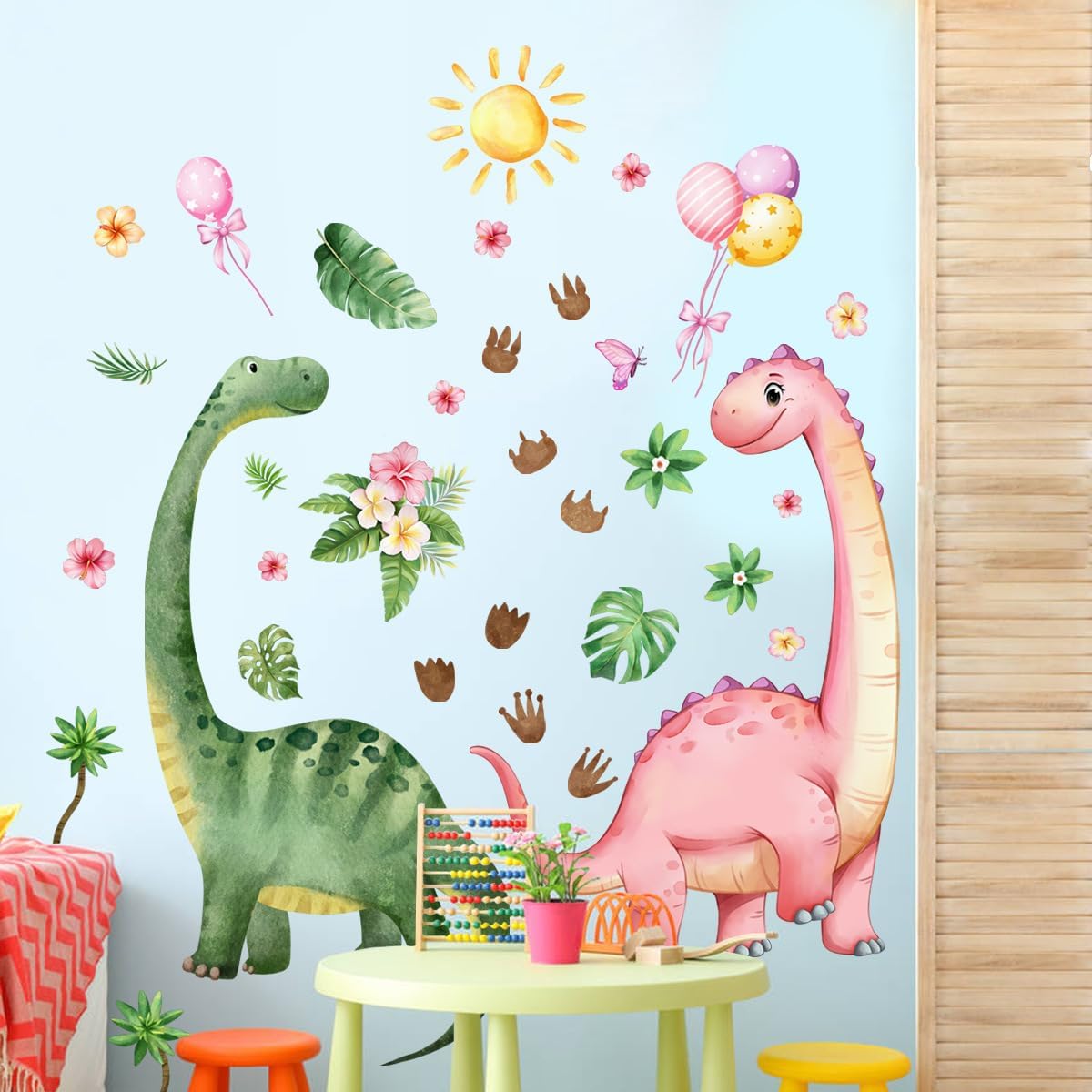 Thumbnail 3 de Dinosaur Wall Decals in Repositionable PVC