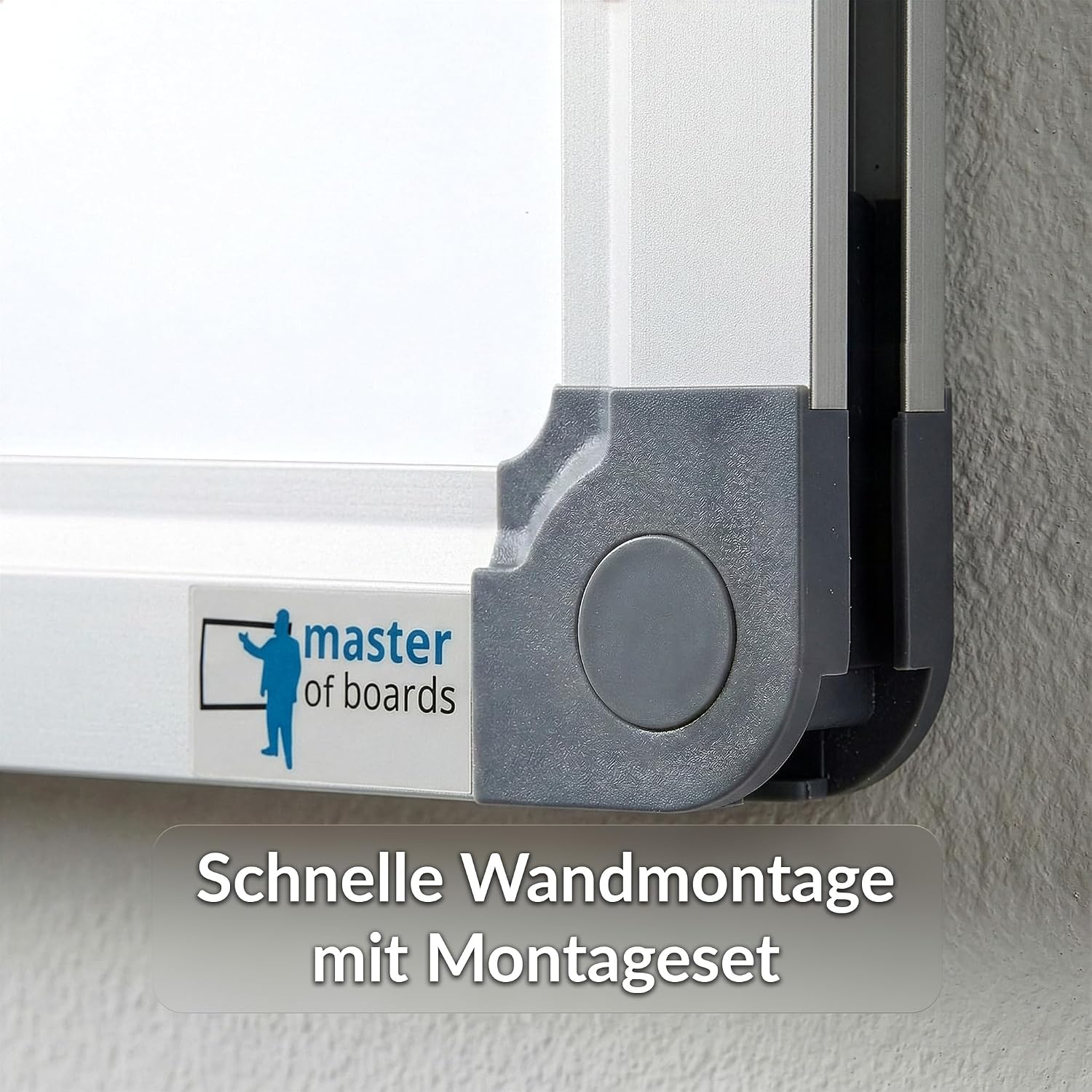 Detalle 2 de Mob Magnetboard 90x60 cm mit Alurahmen